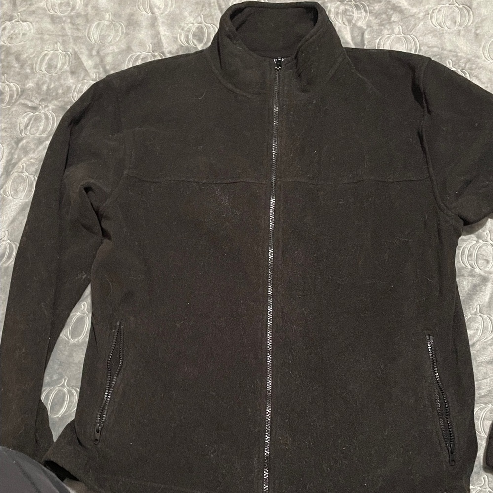 Women's Black Fleece Jacket